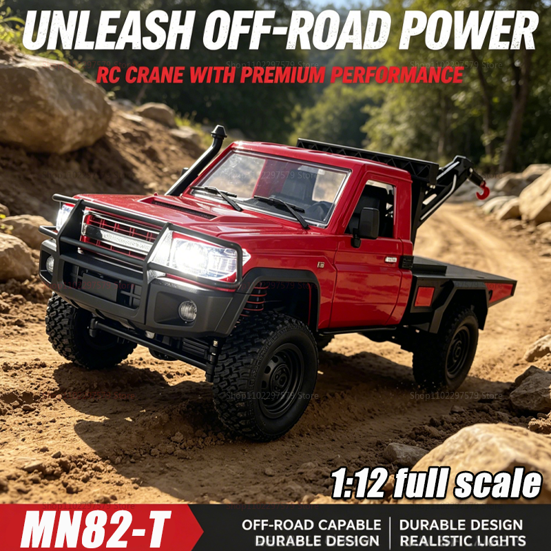 Interior Design Type - New MN82T RC Crawler 2.4G 4WD