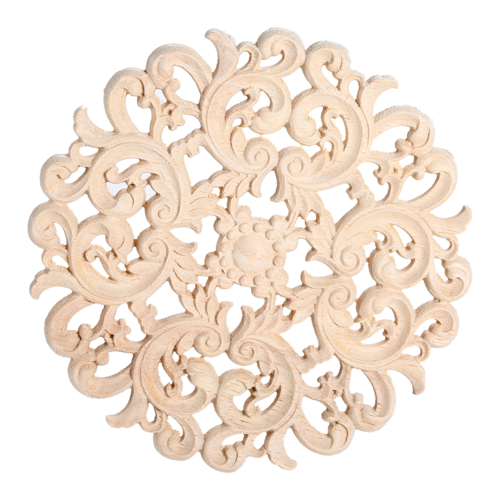 1 pc unpainted  round flower c - Interior Design Product incelemesi ve fiyatı