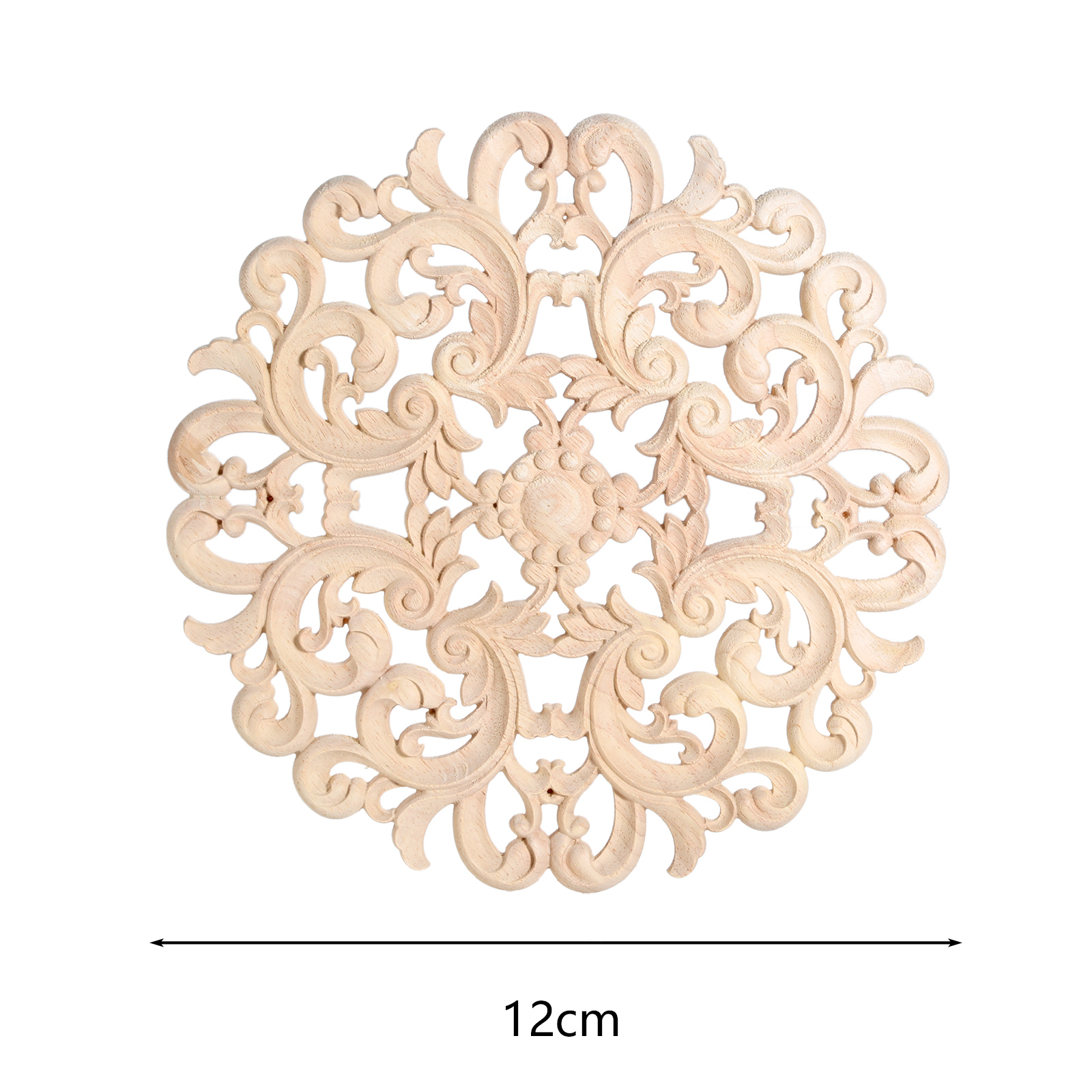 1 pc unpainted  round flower c - Interior Design Product incelemesi ve fiyatı