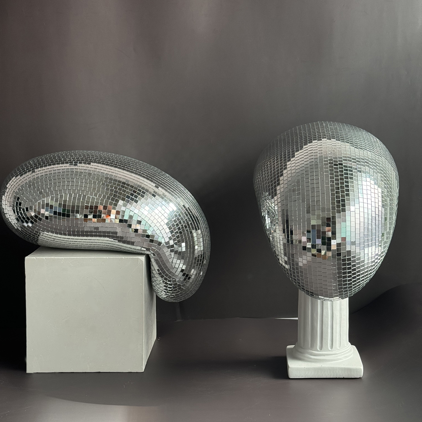 28cm Melted Disco Ball Mirror  - Interior Design Modern incelemesi ve fiyatı