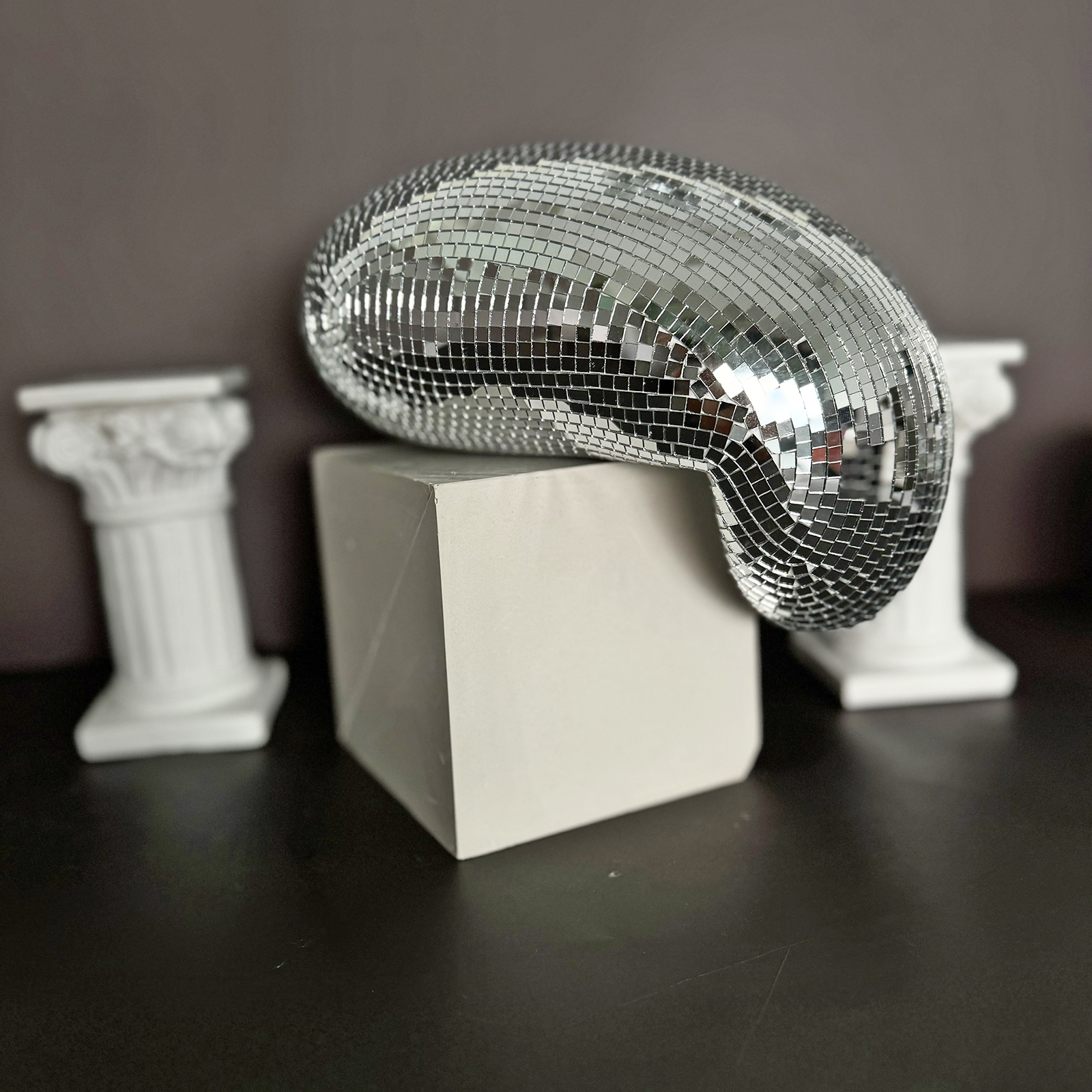 28cm Melted Disco Ball Mirror  - Interior Design Modern incelemesi ve fiyatı