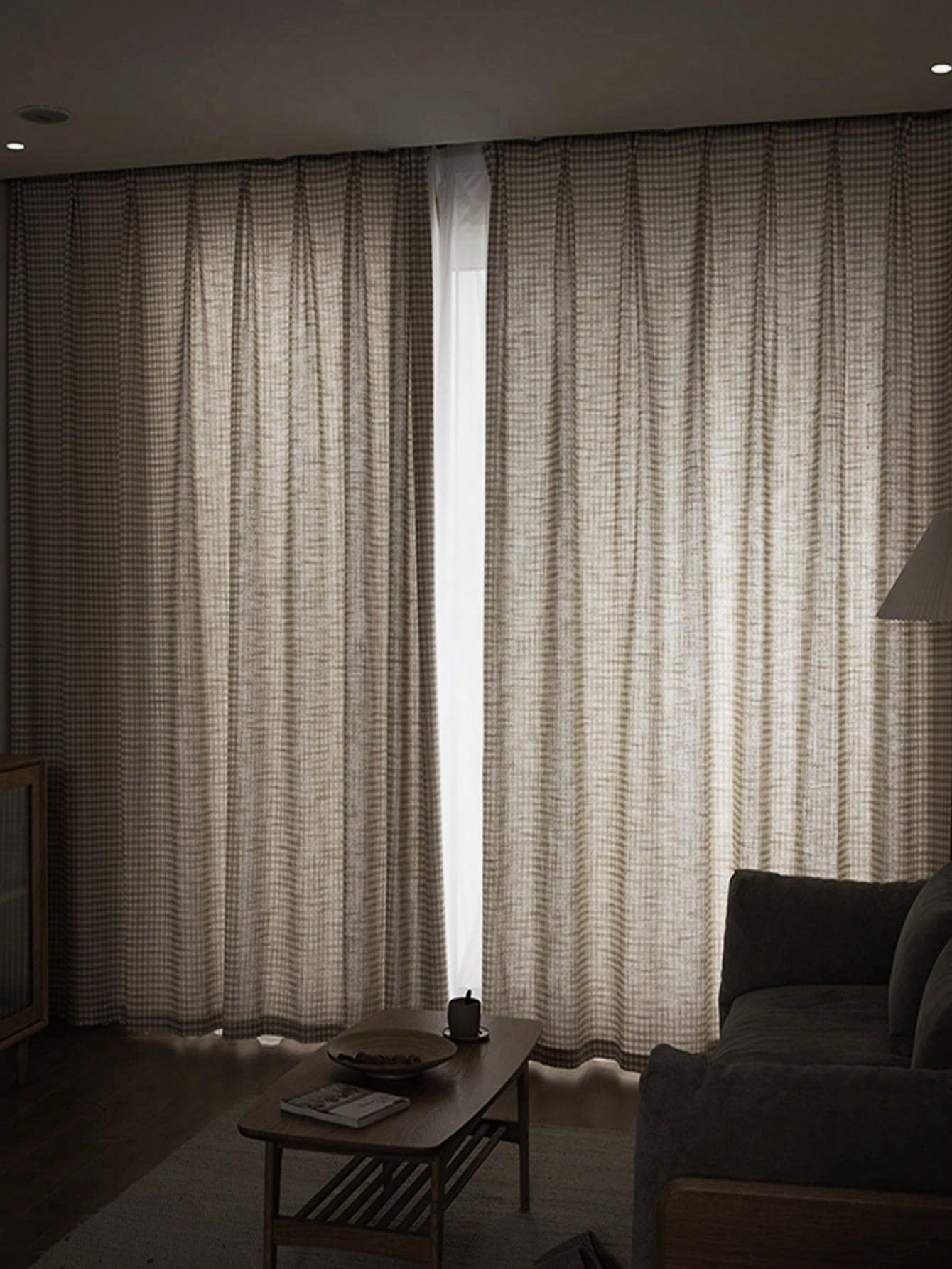 BUYNOW 1PC Korean-style Color- - Linen Curtain Eyelet incelemesi ve fiyatı