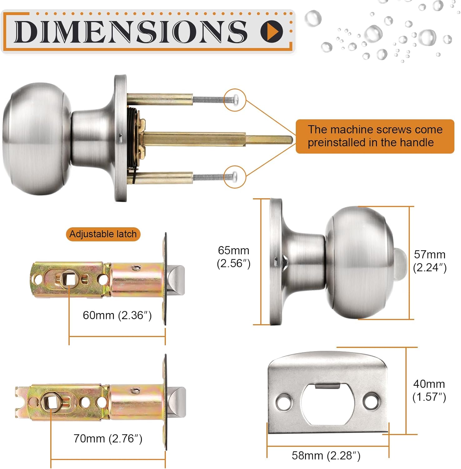 Privacy Interior Door Knobs fo - Interior Design Product incelemesi ve fiyatı