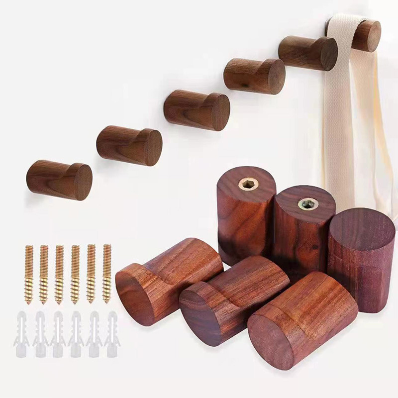 Beech Wood Black Walnut Hook M - Interior Design Product incelemesi ve fiyatı