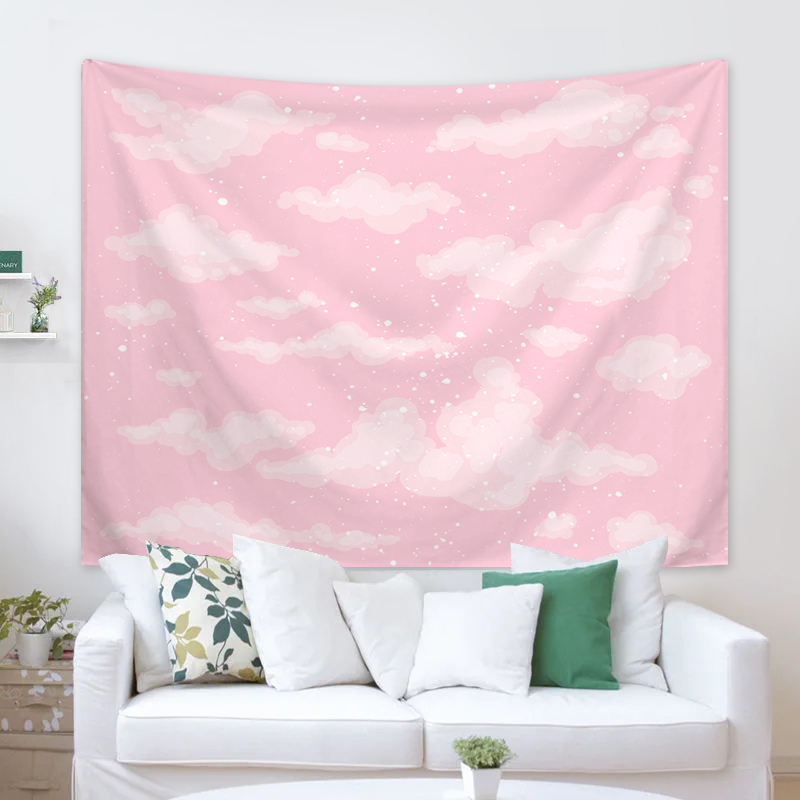 1pc Sky cloud tapestry, lovely - Interior Design Product incelemesi ve fiyatı