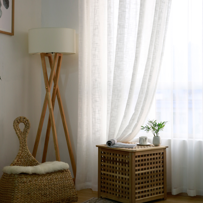 Modern cotton linen feel curta - Linen Curtain Eyelet incelemesi ve fiyatı