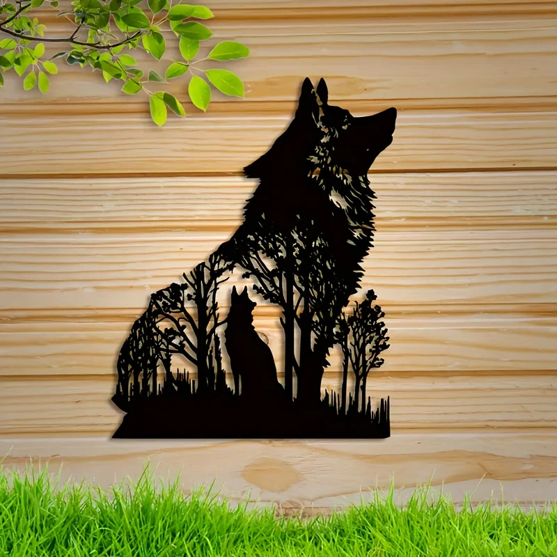 HelloYoung Wolf Decor Black Wo - Interior Design Product incelemesi ve fiyatı