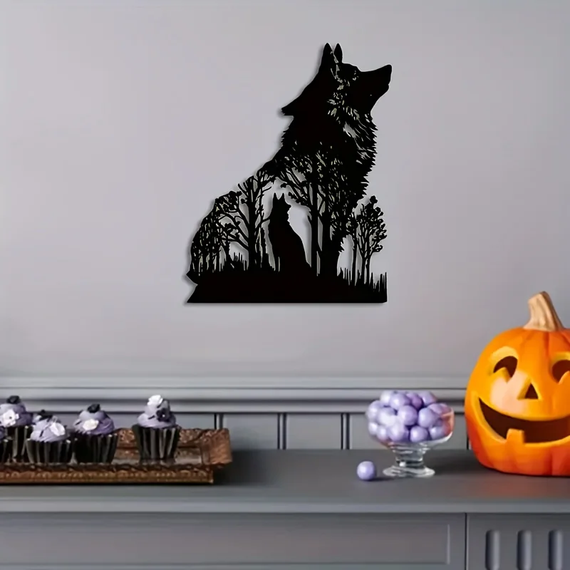 HelloYoung Wolf Decor Black Wo - Interior Design Product incelemesi ve fiyatı