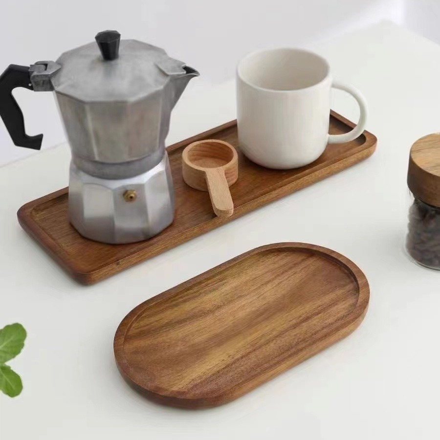 Solid Wooden Tray Rectangular  - Travertine Tray Oval incelemesi ve fiyatı