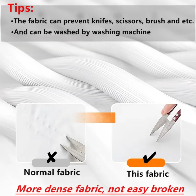 High Quality Solid White Tulle - Linen Curtain Eyelet incelemesi ve fiyatı