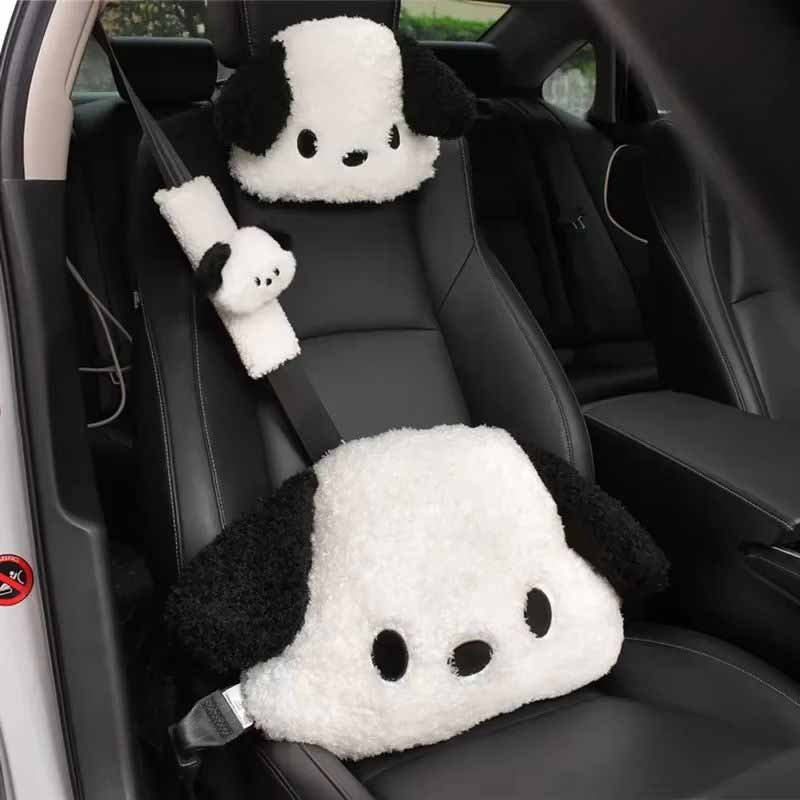 Cartoon Car Plush Lumbar Pillo - Interior Design Product incelemesi ve fiyatı