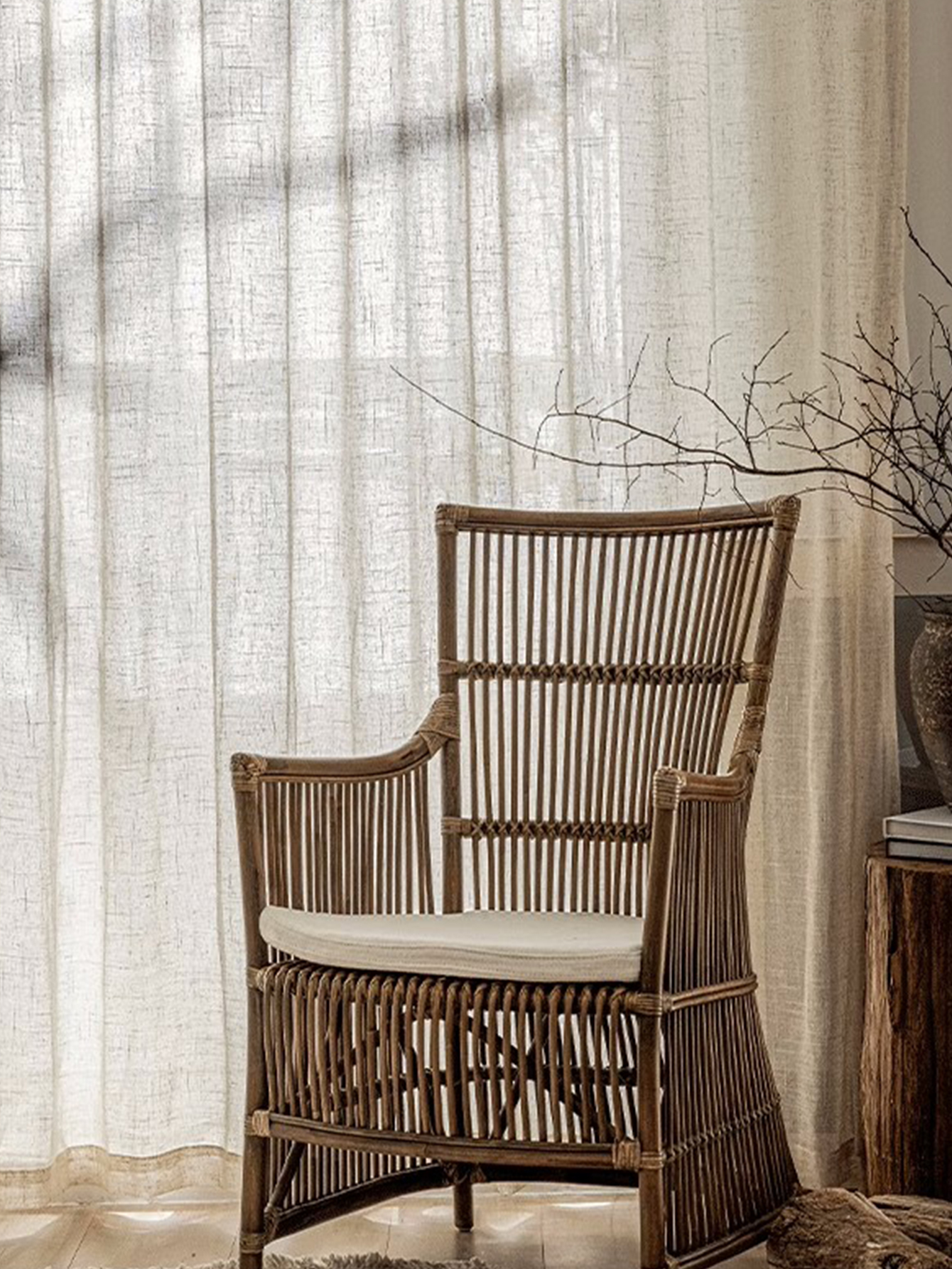 New Linen Curtains Natural Woo - Linen Curtain Eyelet incelemesi ve fiyatı