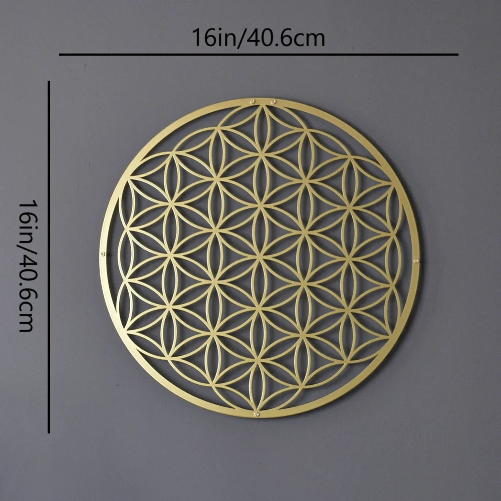 Flower of Life Metal Wall Art  - Interior Design Modern incelemesi ve fiyatı