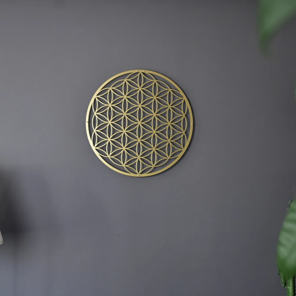 Flower of Life Metal Wall Art  - Interior Design Modern incelemesi ve fiyatı