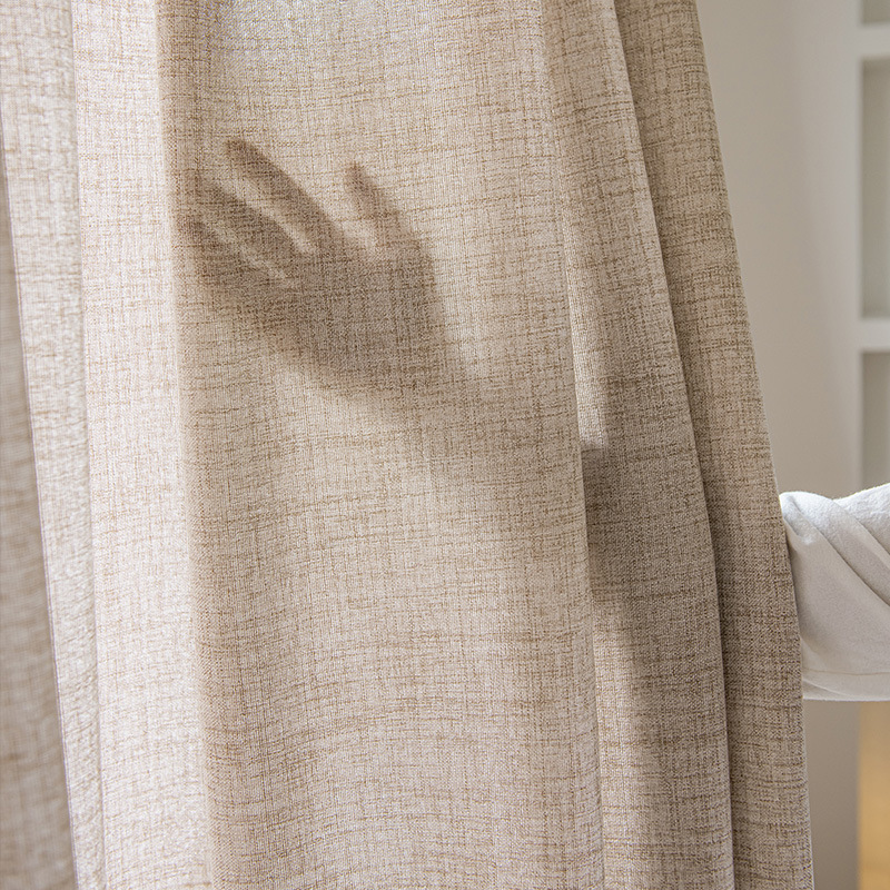 Extra Long 400cm Height Faux L - Linen Curtain Eyelet incelemesi ve fiyatı