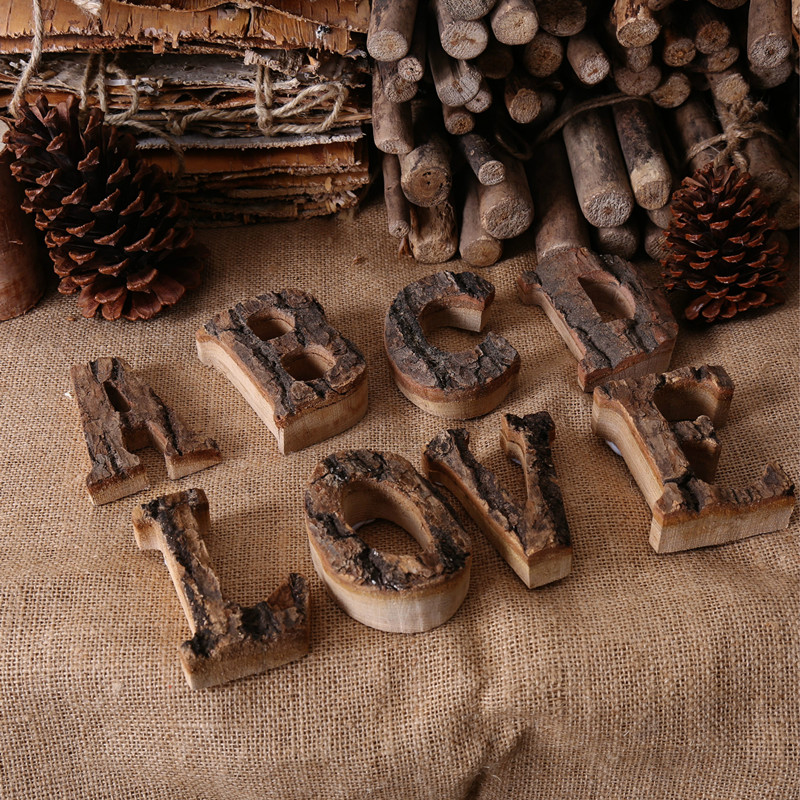 Wooden Letters Home Decor Alph - Interior Design Product incelemesi ve fiyatı