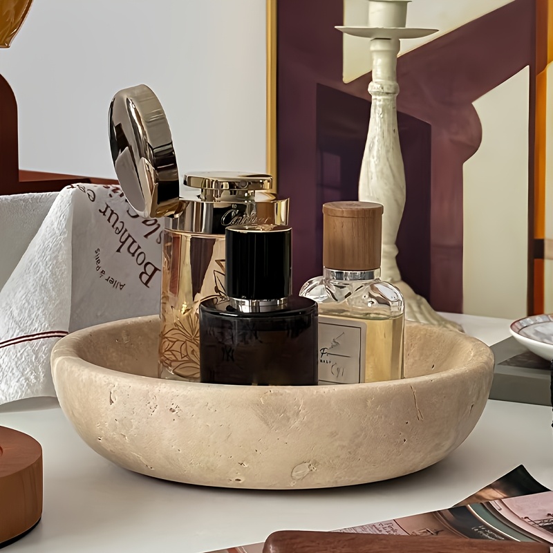 European Luxury Geometric Roun - Travertine Tray Oval incelemesi ve fiyatı