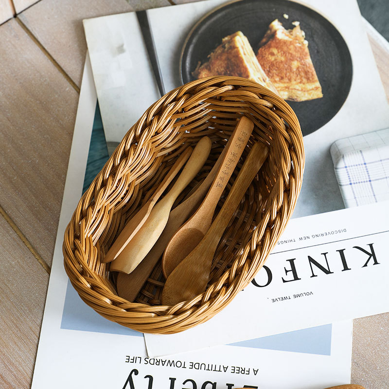 Oval Rattan Woven Storage Bask - Travertine Tray Oval incelemesi ve fiyatı
