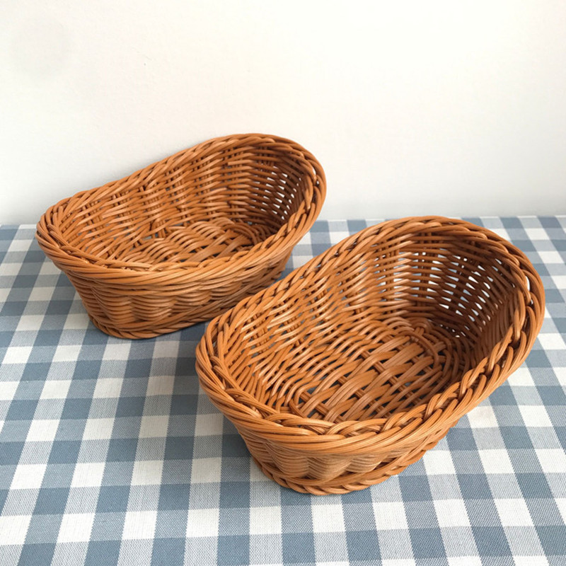 Oval Rattan Woven Storage Bask - Travertine Tray Oval incelemesi ve fiyatı