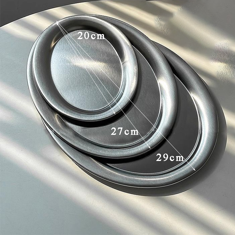 Stainless Steel Oval Plate Kor - Travertine Tray Oval incelemesi ve fiyatı