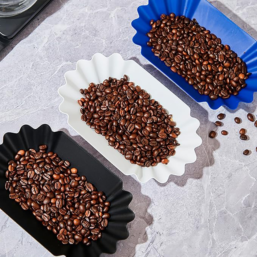 Coffee Beans Sample Tray Coffe - Travertine Tray Oval incelemesi ve fiyatı