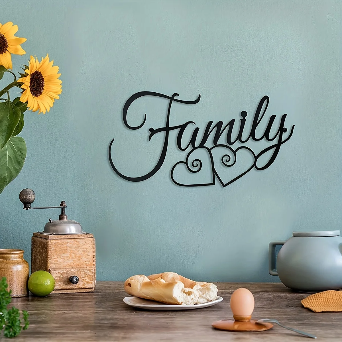 CIFBUY Family Wall Sign Metal  - Interior Design Modern incelemesi ve fiyatı