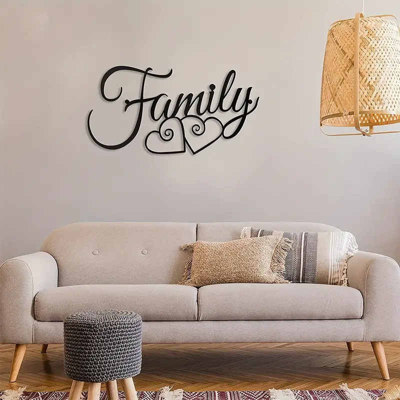 CIFBUY Family Wall Sign Metal  - Interior Design Modern incelemesi ve fiyatı