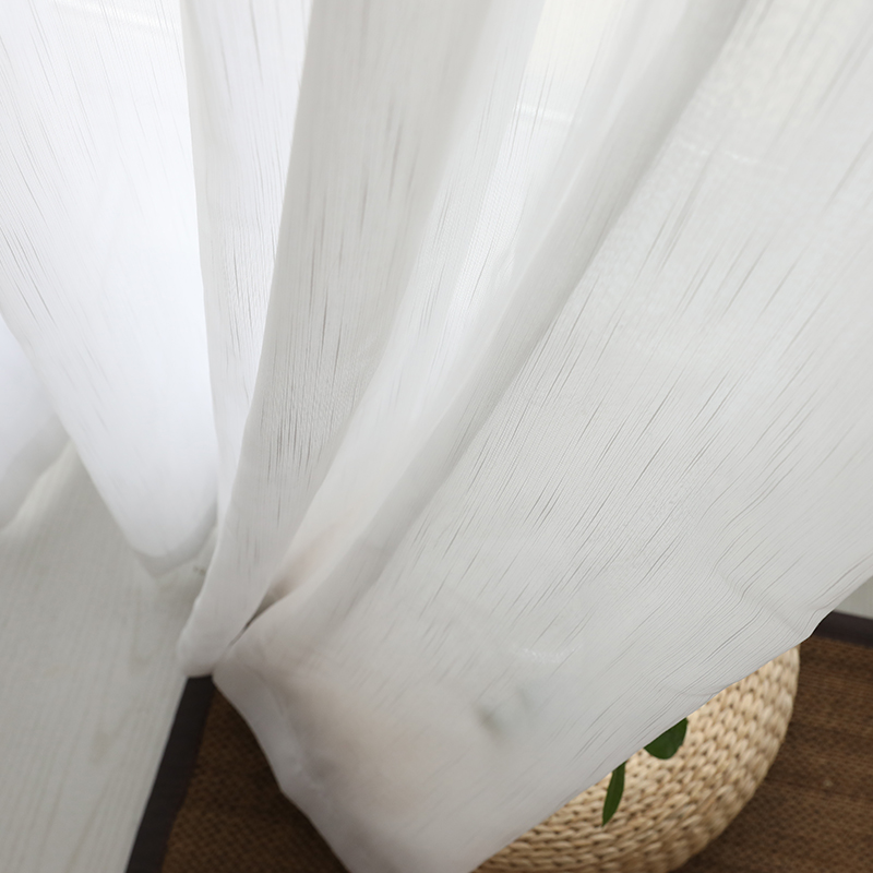 Cheap White Tulle Curtain Shee - Linen Curtain Eyelet incelemesi ve fiyatı