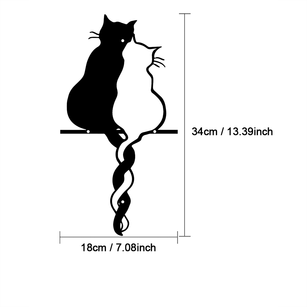 Metal Lovers Cat Wall Art Hang - Interior Design Modern incelemesi ve fiyatı