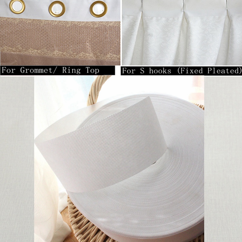 Pull Pleated Tape 10 Meters Cu - Linen Curtain Eyelet incelemesi ve fiyatı