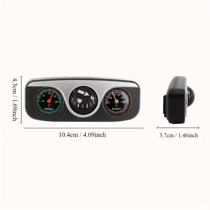 TRALOW 3-in-1 Compass,Thermome - Interior Design Type incelemesi ve fiyatı