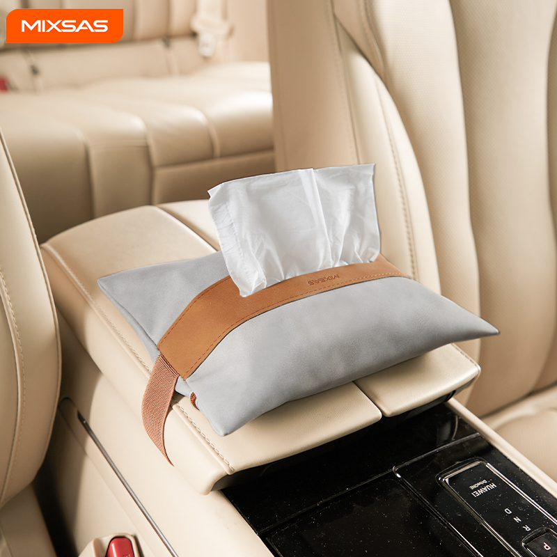 MIXSAS Car Tissue Box PU Faux  - Interior Design Type incelemesi ve fiyatı