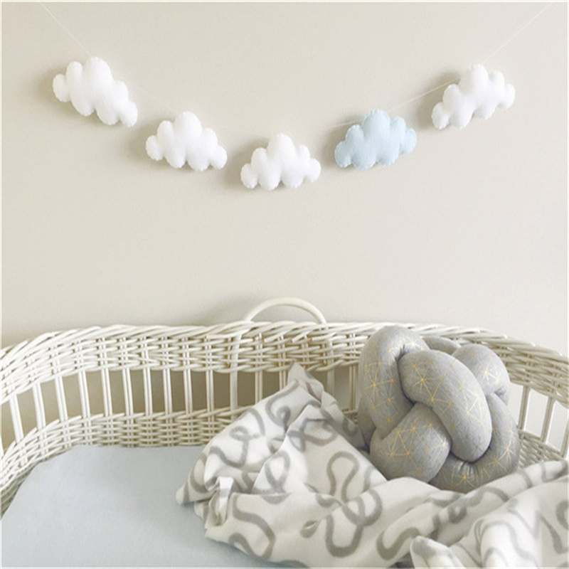 Nordic Felt Cloud Garlands Str - Interior Design Modern incelemesi ve fiyatı