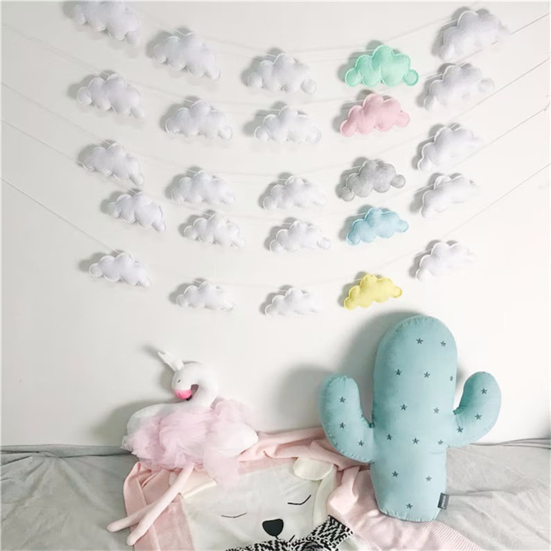 Nordic Felt Cloud Garlands Str - Interior Design Modern incelemesi ve fiyatı
